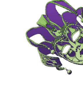 Jester mask
